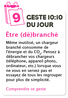 Le Geste 10:10 du Jour
